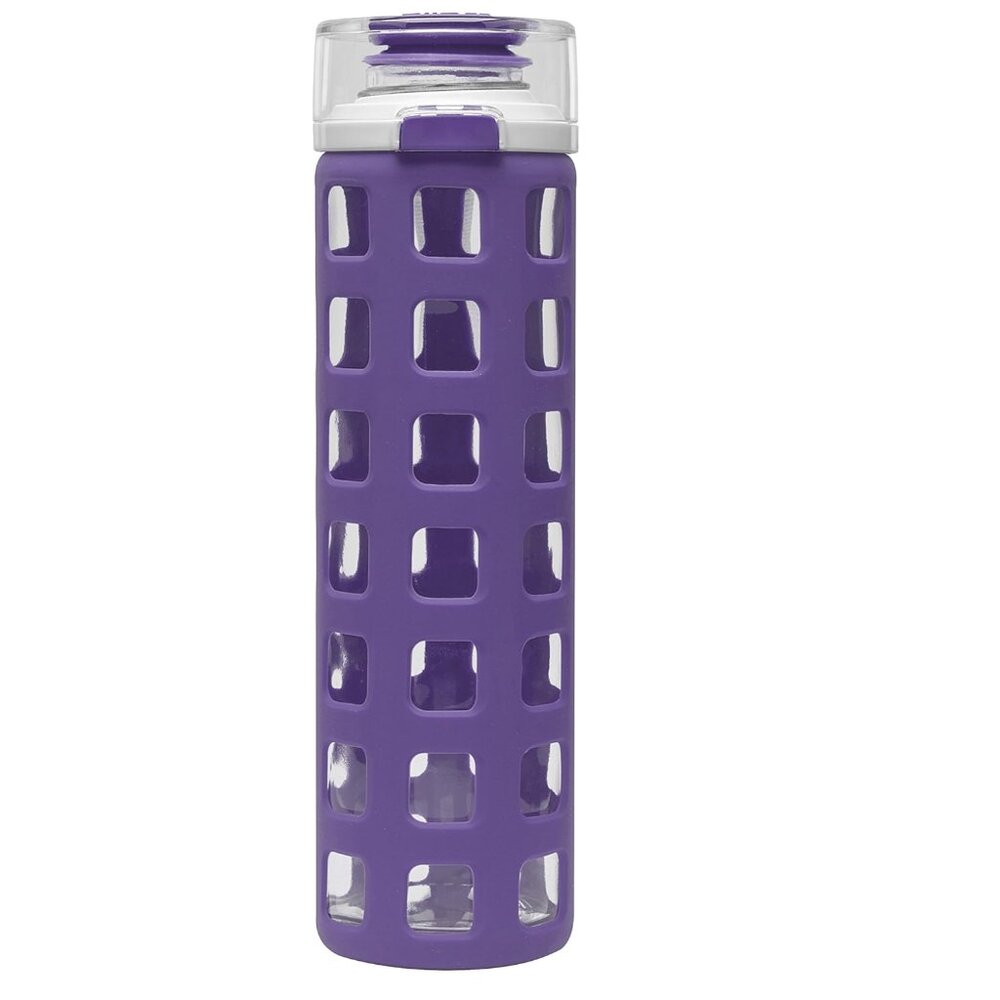 Ello Syndicate 20oz Reusable Glass Water Bottlle